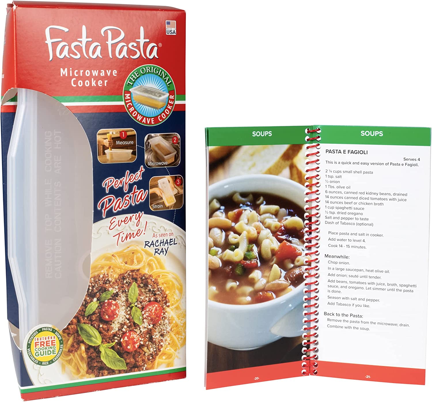 Fasta Pasta Spiral Bound Pasta Cookbook