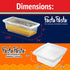 Fasta Pasta Microwave Pasta Cooker (Clear) + Ramen Maker