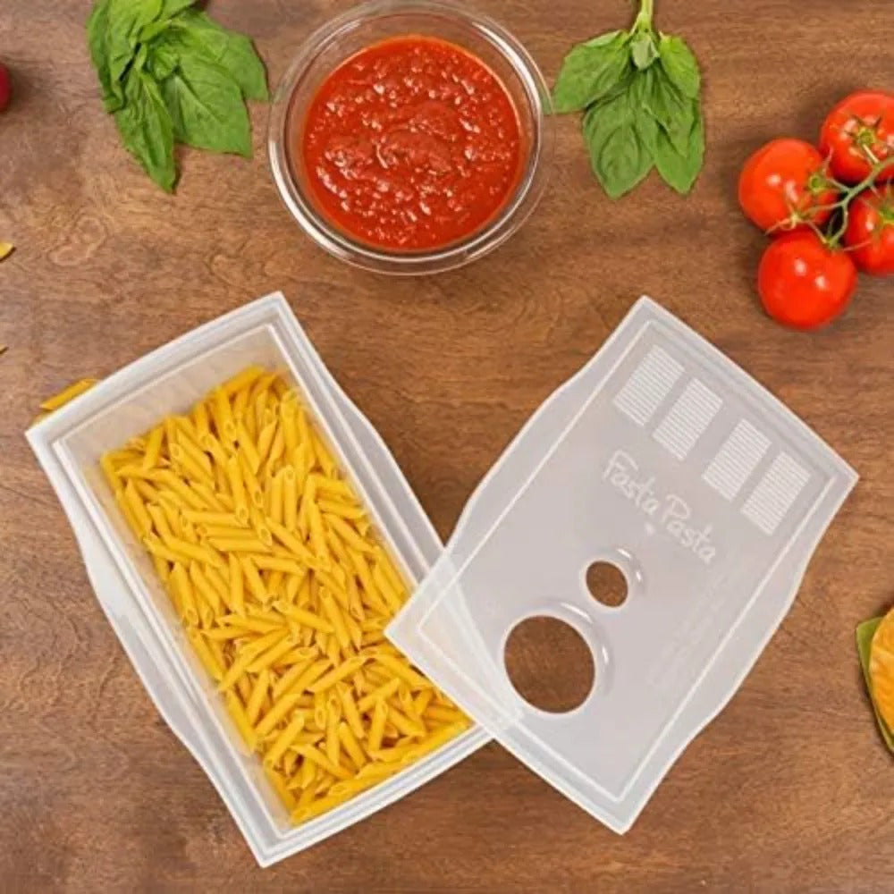 Fasta Pasta Microwave Pasta Cooker (Clear) 2 Pack